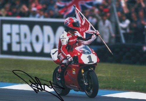Carl fogarty hand signed - fogarty,
