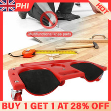 Rolling Padded Knee Protection Pad (Kneeling Board Mat Wheels Kneeboard)