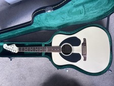 Fender Sonoran Acoustic Guitar Tony Alva Signature with Black Hard Case