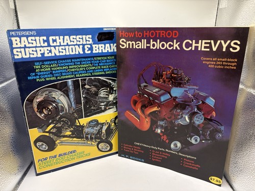 Vtg hot rod performance books - vtg,