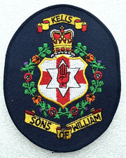 Kells Sons of William Flute Band - Chest Patch / Badge - Ulster / Loyalist - New