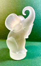 Elephant Frosted Glass
