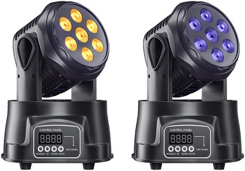 Pack moving head disco - head,
