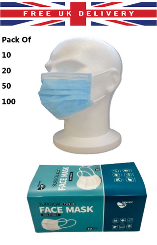 Disposable surgical face masks - surgical,