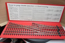 WRENN 00 GAUGE DOUBLE JUCTION