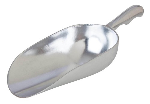 Aluminium ice scoop metal - aluminium,
