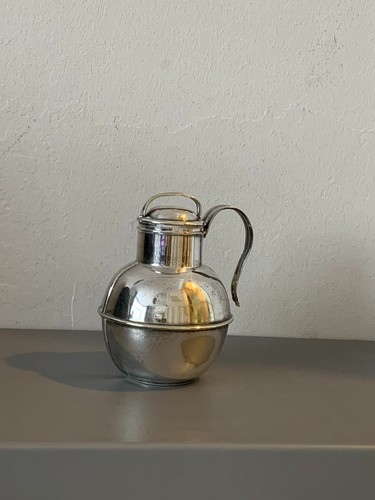 Vintage silver plate milk - silver,