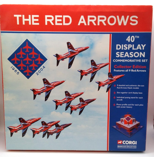 Corgi red arrows 40th - arrows,