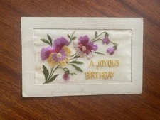 Vintage/antique Embroidered
