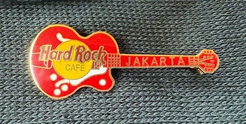 Hard rock cafe pin jakarta - hard,