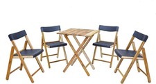 Folding Wooden Bistro Set