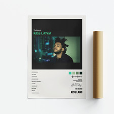 The Weeknd, Kiss Land Album Art Poster, Print, Music, Tracklist