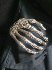 Butler&Wilson  Large Brooch Skeleton Skull Rhinestones Luxury Hallowee Jewellery
