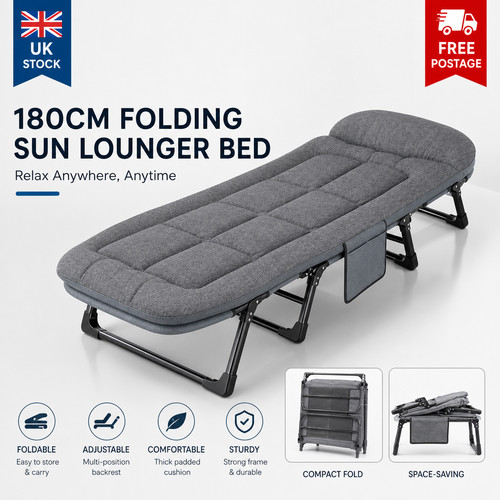 180cm heavy duty folding sun - 180cm,
