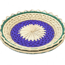 Set of 2 Handmade Roti Basket