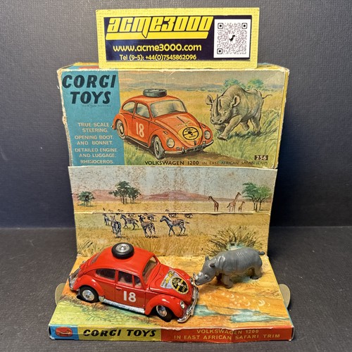 1965 corgi toys - toys, vw