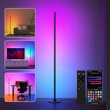 Lanmonlily LED Floor Lamp, Works with Alexa, Smart Lamp with Music Sync - Z03