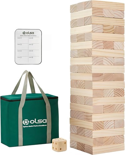 Giant tumble tower 57pcs - tumble,