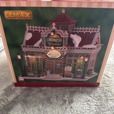 Lemax Caddington Conservatory Gardens Lighted Building Christmas Village 