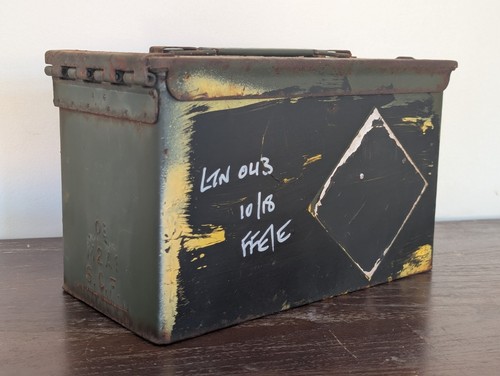 Metal army ammo box m2a1 - metal,
