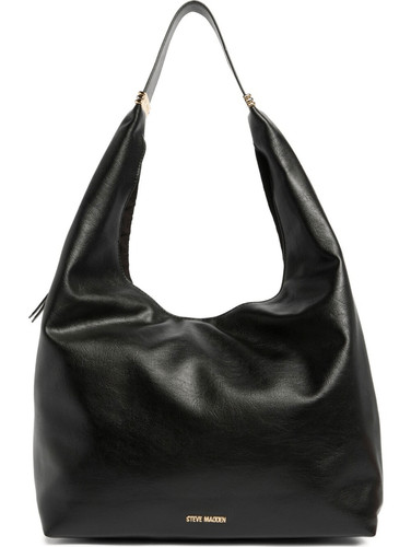 Steve madden black slouch hobo - madden,