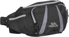 Trespass Dax Black Bum Bag