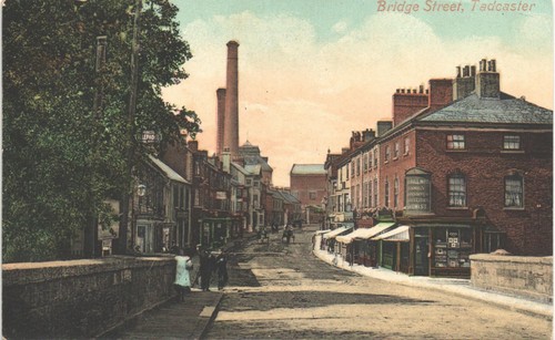 Tadcaster bridge street in - bridge,