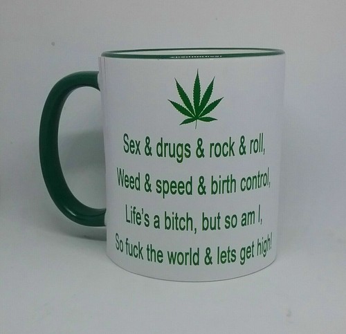 Sex drugs coffee cup weed - sex, &