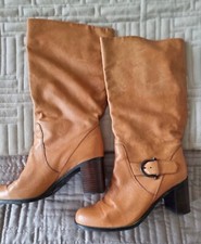 MARKON DESIGNER REAL LEATHER BOOTS SIZE 5