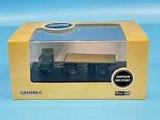 OXFORD DIECAST OO GAUGE 76MH017 ROYAL ARMY MECHANICAL HORSE FLATBED NEW !