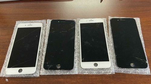Joblot cracked genuine - of, 4