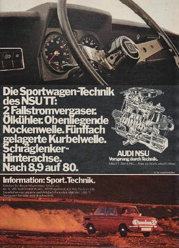 Nsu advertising - nsu,