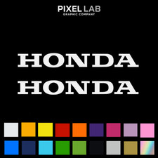 2x Honda Logo Vinyl Decal