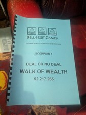 fruit machine, manual,  Deal