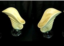 Pair Vintage Hull Pottery  Mid
