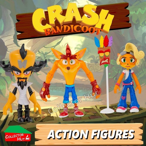 Crash bandicoot action figures - crash,