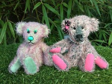 Rose and Tilda Set by Crafty Bears - One of a kind Artist Bears - BEAR SHOP