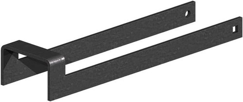Throw over loop gate - over, latches