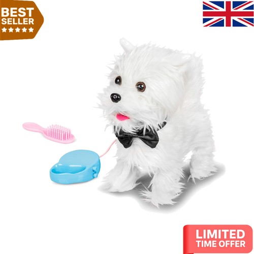 Adorable walking westie toy - walking,
