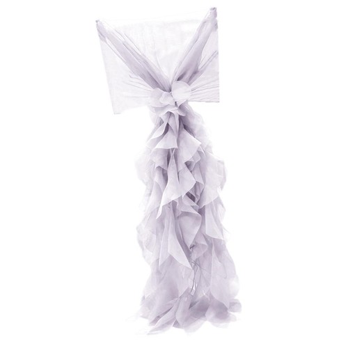 Chiffon hoods with ruffles - hoods,