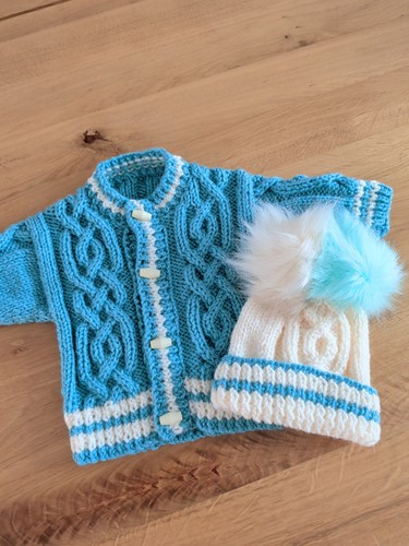 Baby boy aran cardigan - baby,