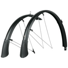 SKS Unisex's Blumels Mudguard Set, Matt Black, 45mm/28