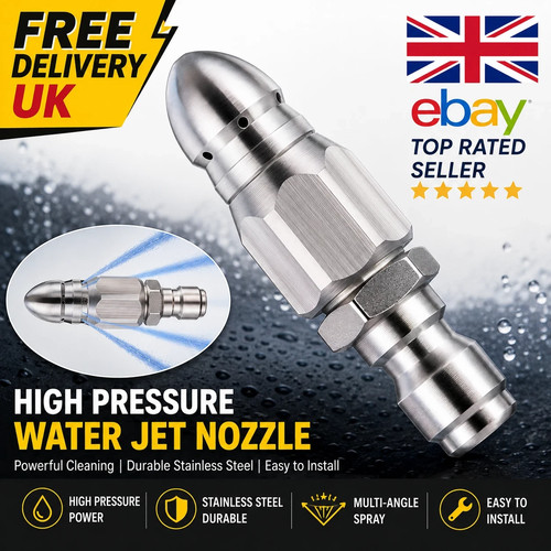 Stainless steel sewer - stainless, jetter