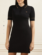 womens FRED PERRY RIBBED KNIT