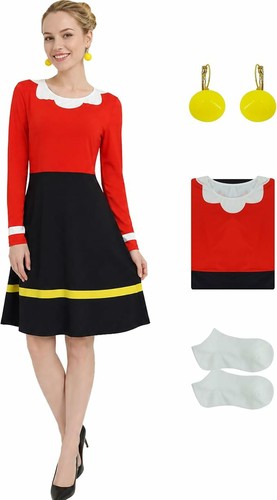 Women olive oyl costume - women's,