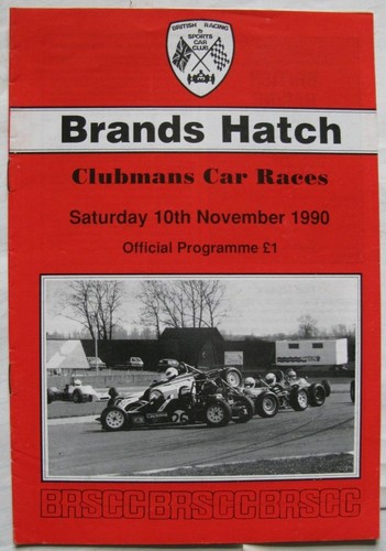 Brands hatch nov 1990 brscc - hatch,