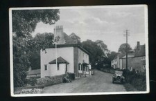 UPLYME Devon Street Scene with Talbot Arms Hotel / houses / parked CAR  RP