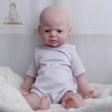 COSDOLL 22" Platinum Silicone Reborn Baby Dolls Painted Lifelike Dolls for Gifts