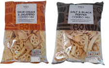 M&S  Snacks Sour Cream &Jalapeno and Black Pepper Combo Mix crisp 150g