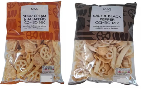 Snacks sour cream - m&s,